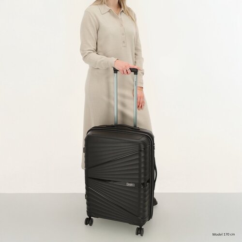 Beagles Beagles Originals Koffer – Hartschalenkoffer, schwarz, 65 cm