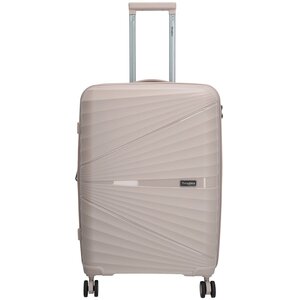 Beagles Beagles Originals Suitcase - Light Taupe - 58 liters