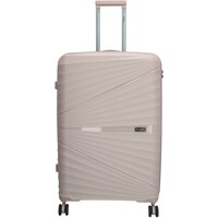 Valise Beagles - Rigide - Taupe clair 88 litres