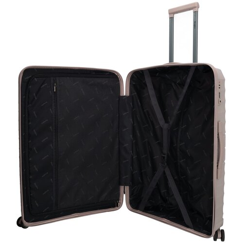 Beagles Beagles Koffer – Hartschale – Hellgrau, 88 Liter