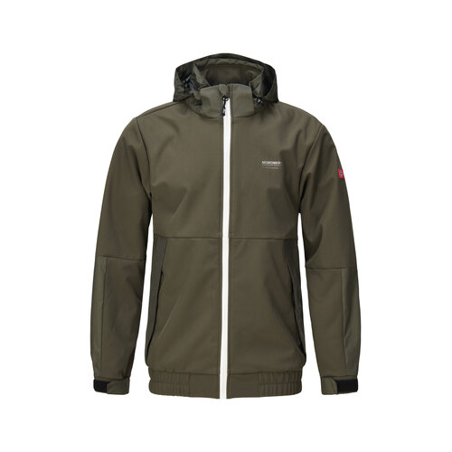 Nordberg Nordberg Nico Softshell Outdoorjas Heren - Army