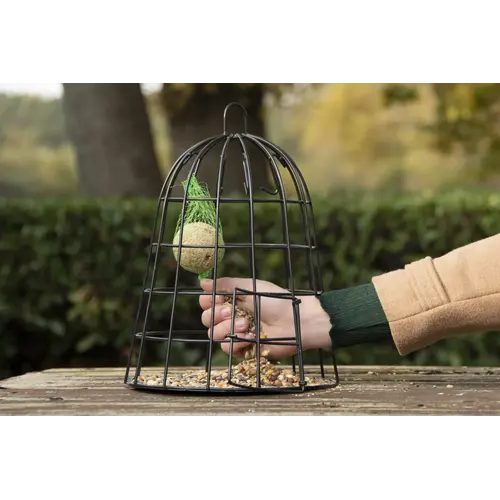 Esschert Design Esschert Design - Vogelvoederkooi Zwart - 23,7 cm x 30,6 cm