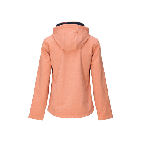 Nordberg Nordberg RIDA - Giacca softshell estiva da donna per attività all'aperto - Arancione mélange