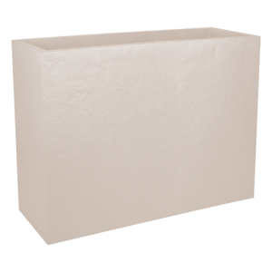 EDA Fioriera EDA da 63 litri - 99,5 x 29,5 cm - Altezza 78,5 cm - Beige