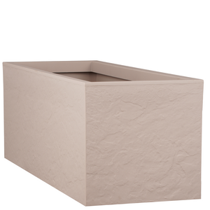 EDA EDA Blumenkasten, 57 Liter – 79,5 x 29,5 cm – Höhe 29,5 cm – Beige