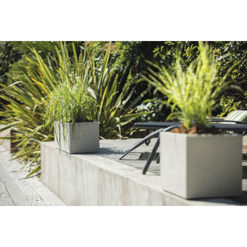 EDA EDA Bloembak Plantenbak 57 liter - 79,5 x 29,5 cm - Hoogte 29,5 cm - Beige