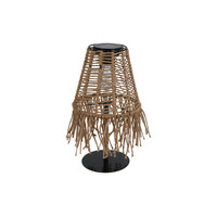 Lampe de table solaire LED ONO - Design naturel - 36 cm