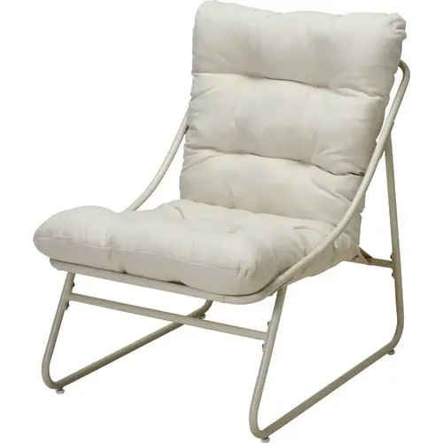 Garden Furniture Set - 3-Piece Beige - Weatherproof
