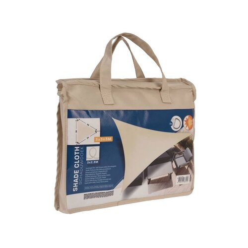 Schaduwdoek Driehoek Crème - 3 x 3 x 3 m