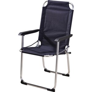 Camping Chair Folding Chair - Aluminium - Dark Blue Camping Chair Folding Chair - Aluminium - Dark Blue