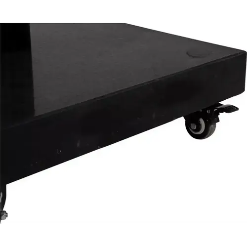 Lesli Living Lesli Living Parasolvoet 50 x 50 cm op Wielen - Graniet 50 kg - Stokdiameter tot 48 mm