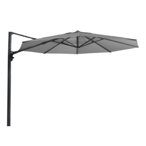 Ombrellone a braccio Lesli Living Virgo UP Ø350 cm - Grigio