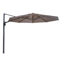 Parasol flottant Lesli Living Virgo UP Ø350 cm - Taupe