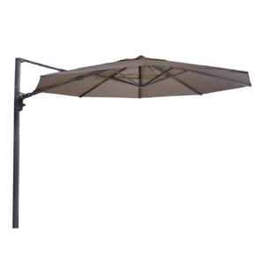 Lesli Living Floating parasol Virgo UP Ø350 cm - Taupe Lesli Living Floating parasol Virgo UP Ø350 cm - Taupe
