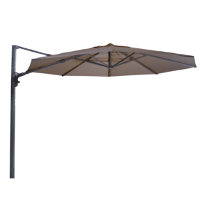 Lesli Living Lesli Living Zweefparasol Virgo UP Ø350 cm - Taupe