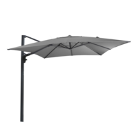 Lesli Living Zweefparasol Virgo UP 3 x 3 m - Grijs