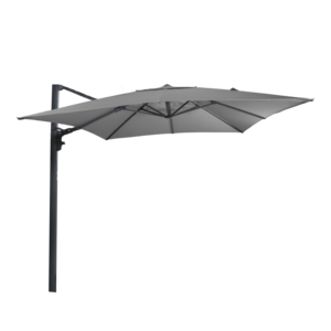 Lesli Living Zweefparasol Virgo UP 3 x 3 m - Grijs Lesli Living Zweefparasol Virgo UP 3 x 3 m - Grijs