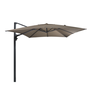 Lesli Living Lesli Living Zweefparasol Virgo UP 3 x 3 m - Taupe