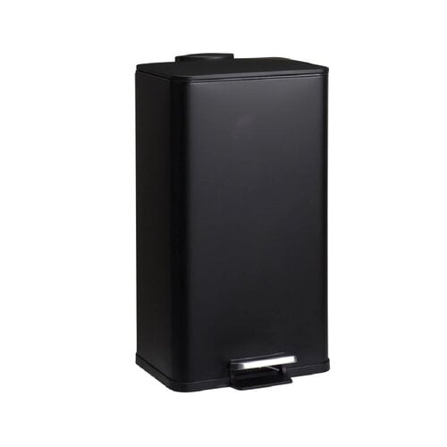 Excellent Houseware Excellent Houseware Pedaalemmer Mat Zwart - 30 liter