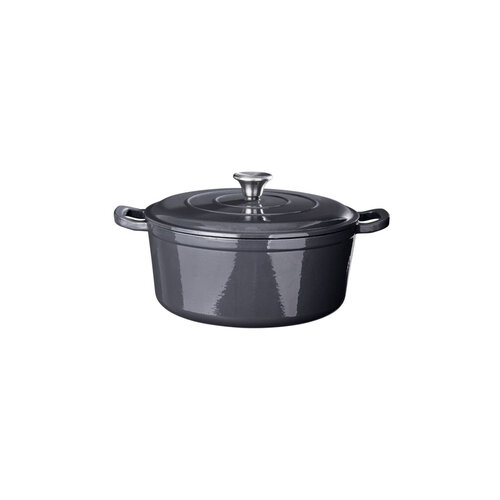 Cocotte en fonte grise 28 cm Cocotte en fonte grise 28 cm