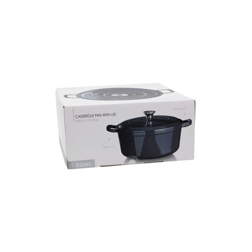 Cocotte en fonte grise 28 cm Cocotte en fonte grise 28 cm