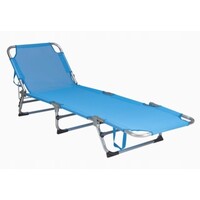 Tumbona azul - 190x55x25cm