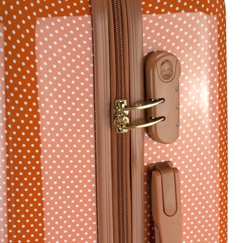 Princess Traveller Princess Traveller Trendy Dots Koffer - Terra M