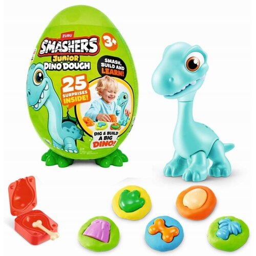 ZURU Smashers Dino Dough Egg XXL - Dinosaurier-Knete ZURU Smashers Dino Dough Egg XXL - Dinosaurier-Knete