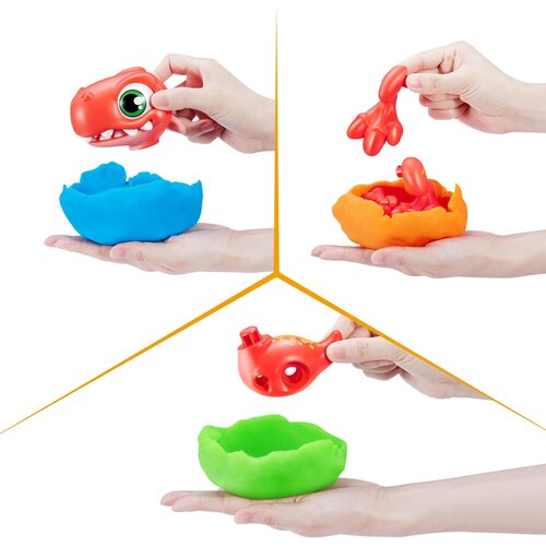 ZURU Smashers Dino Dough Egg XXL - Dinosaurier-Knete