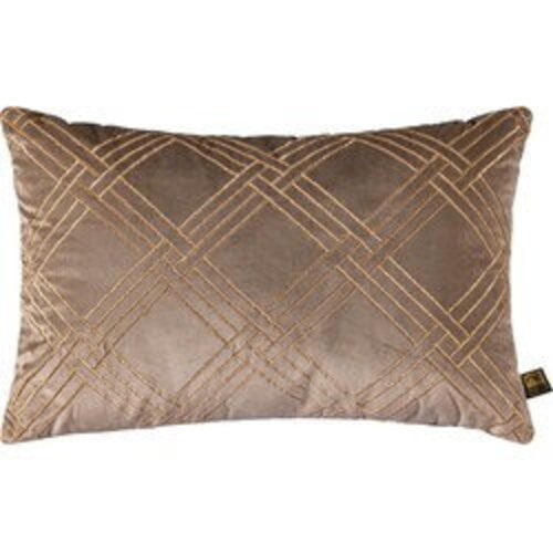 PTMD PTMD Cerine Dekokissen, Samtbraun, 60 x 40 cm PTMD PTMD Cerine Dekokissen, Samtbraun, 60 x 40 cm