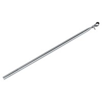 Barra antivento Berger in acciaio con base di supporto 170-260 cm 2,8 cm