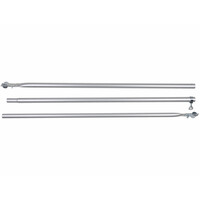 Berger Verandastange Aluminium 170-260 cm Ø 2,8 cm