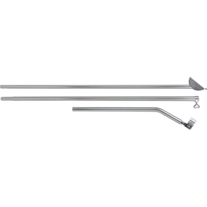 Berger Gebogener Stahl-Schieber 170-270 cm Ø 2,2 cm