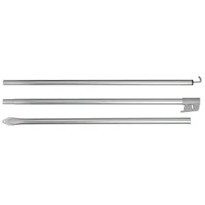 Berger Trave per tetto Berger in alluminio, 300 cm, Ø2,5 cm