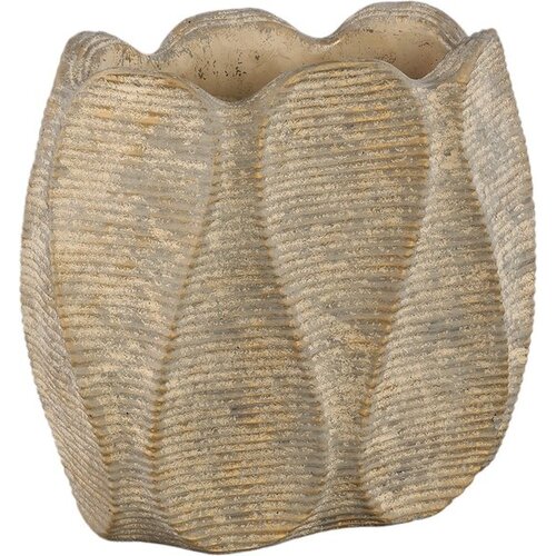 PTMD PTMD Ricci Ovaler Blumentopf 30x15x28cm - Braun PTMD PTMD Ricci Ovaler Blumentopf 30x15x28cm - Braun