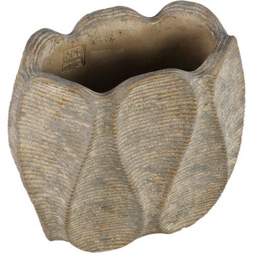 PTMD PTMD Ricci Ovaler Blumentopf 30x15x28cm - Braun PTMD PTMD Ricci Ovaler Blumentopf 30x15x28cm - Braun