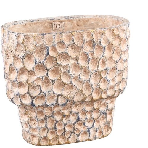PTMD PTMD Blumentopf Daan oval 30x15x28cm - Braun PTMD PTMD Blumentopf Daan oval 30x15x28cm - Braun