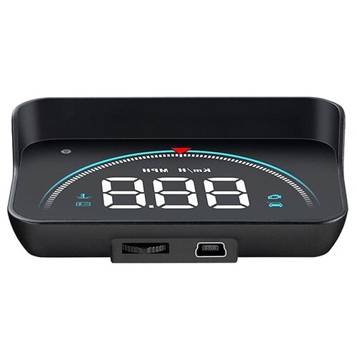 Nortec Nortec Digitaler HUD-Autotacho – Kunststoff – Schwarz