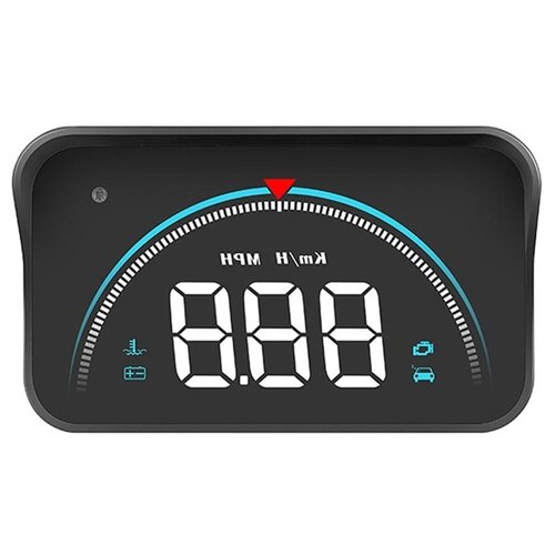 Nortec Nortec Digitaler HUD-Autotacho – Kunststoff – Schwarz