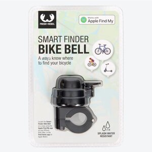Fresh 'n Rebel Campanello per bicicletta Fresh 'n Rebel Smart Finder con localizzatore GPS - Plastica - Nero Fresh 'n Rebel Campanello per bicicletta Fresh 'n Rebel Smart Finder con localizzatore GPS - Plastica - Nero