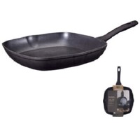 Excellent Houseware grill pan 28cm - Aluminium - Silver
