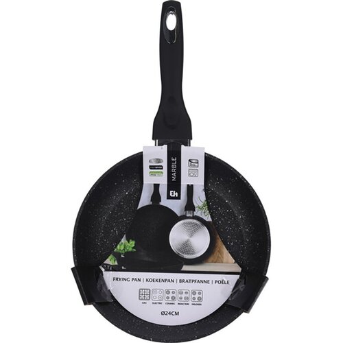 Excellent Houseware Excellent Houseware Frying Pan 24cm - Aluminium - Silver Excellent Houseware Excellent Houseware Frying Pan 24cm - Aluminium - Silver