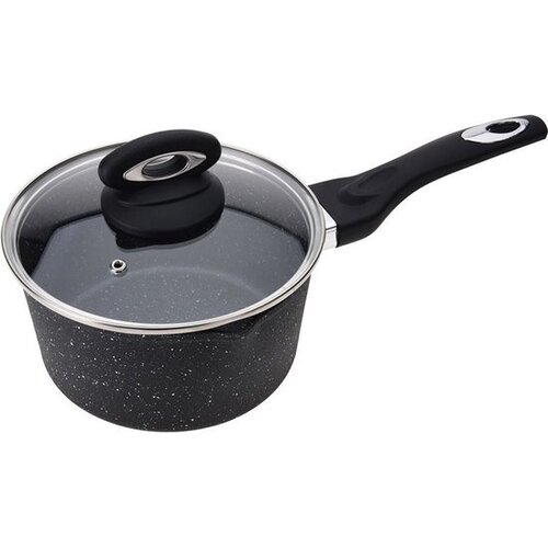 Excellent Houseware Kochtopf mit Deckel von Excellent Houseware, 16 cm, Aluminium, Silber Excellent Houseware Kochtopf mit Deckel von Excellent Houseware, 16 cm, Aluminium, Silber
