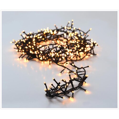Weihnachtslichterkette mit 400 LEDs, 8 m, aus Kunststoff, grün Weihnachtslichterkette mit 400 LEDs, 8 m, aus Kunststoff, grün