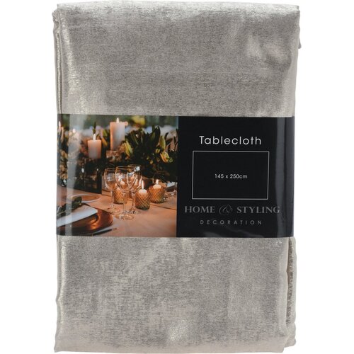 Tablecloth 145x250cm - Silk - Gold Tablecloth 145x250cm - Silk - Gold