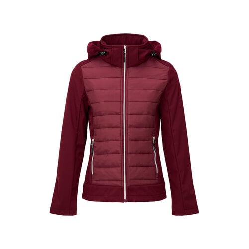 Nordberg Nordberg Sascha softshell jas dames - Rood