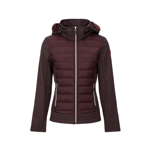 Nordberg Nordberg Sascha softshell jas dames - Bruin