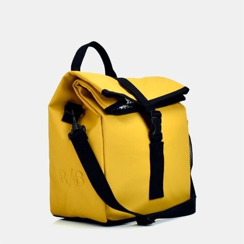 Ralph Boyer fiets/koeltas 24x14x24cm - Polyester - Geel