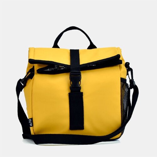 Ralph Boyer fiets/koeltas 24x14x24cm - Polyester - Geel Ralph Boyer fiets/koeltas 24x14x24cm - Polyester - Geel