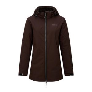 Nordberg Nordberg Tiara softshell jas dames - Bruin
